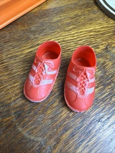vintage Six Million Dollar Man STEVE AUSTIN SHOES sneakers parts - Picture 1 of 6