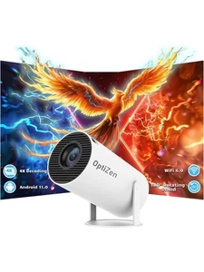 Mini Projecteur 2025, Support HD & 4K 720p, Projecteur Portable avec WiFi 6 - Photo 1/9