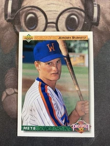 Upper Deck 1992--Jeromy Burnitz #65 (RC) - Imagen 1 de 2