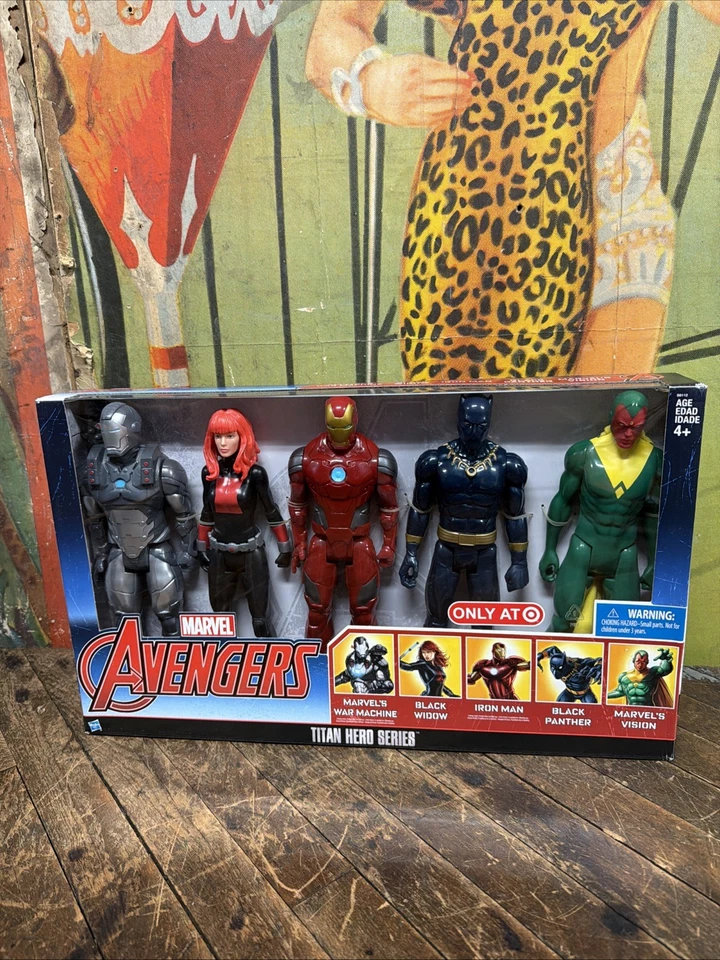 2015 Marvel Avengers Titan Hero Series paquete de figuras superhéroes cómics película Foto 1 de 4