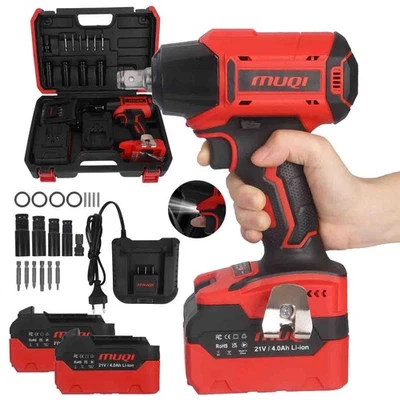 Makita Akku Schlagschrauber 18V Akkuschrauber Bürstenlos mit 2x Akku 750W - Bild 1 von 4