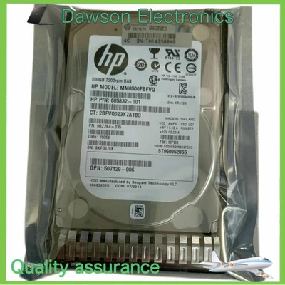 HP 652745-B21 653953-001 500GB 7.2K 2.5" 6G DP G8 SAS MDL HARD DRIVE - Image 1 of 4