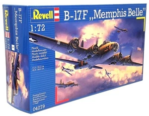 Revell 1/72 Scale Aircraft Kit 04279 - Boeing B-17F Memphis Belle - Picture 1 of 5
