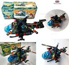 Toy Helicopter Army Rotates Sound Lighting Walk Bump 360 Degrees For Kids UK NEW