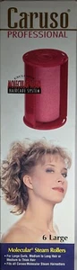 Caruso Professional Large Molecular Replacement Steam Hair Rollers, 6 Rollers - Picture 1 of 4
