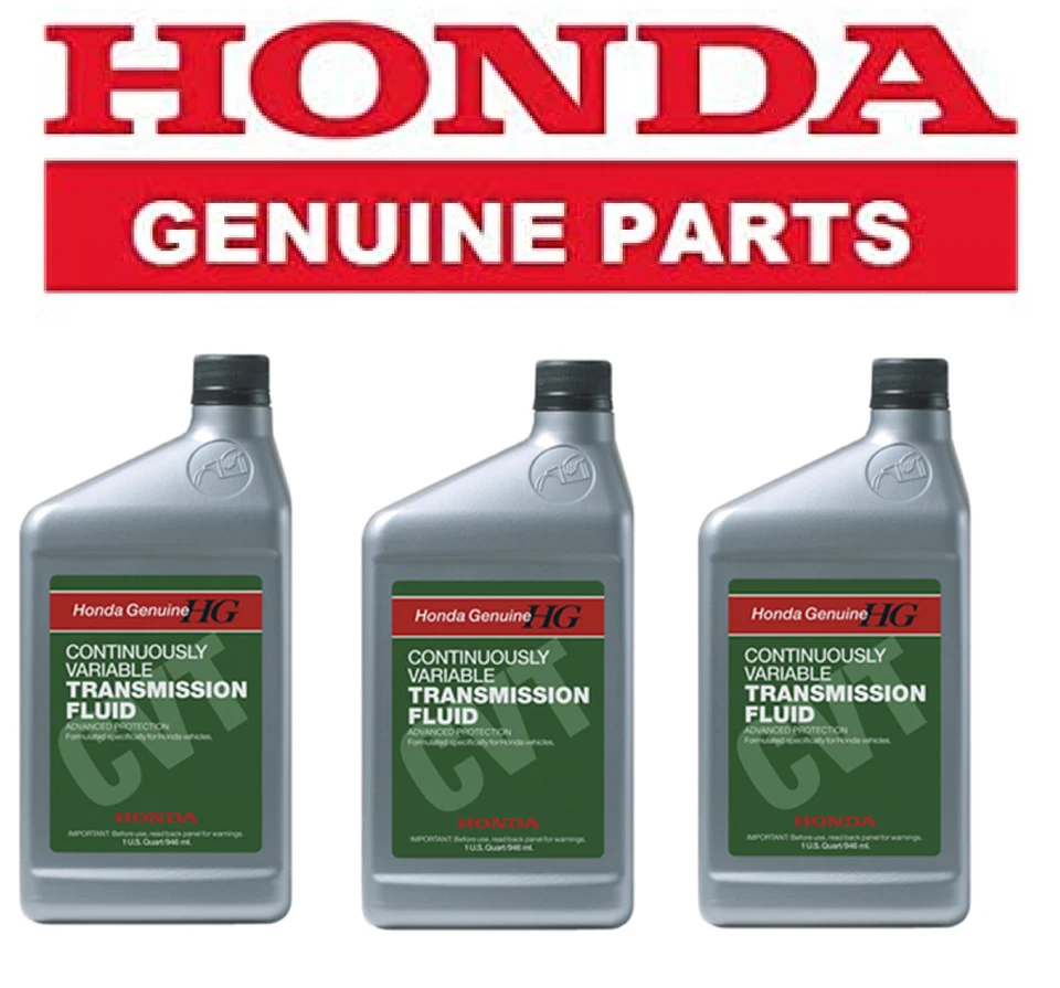 3x Quarts GENUINE HONDA ATF CVT Automatic Transmission Fluid for Honda+Acura ILX - Image 1 of 1