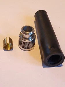 LAMBRETTA SPEEDO KABELVERBINDER UND MESSING OLIV (SCHWARZ) - Bild 1 von 6