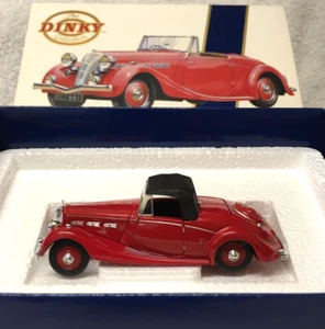 Dinky DY-S 17 1939 Triumph Dolomite Special Edition Red 1990 Made in China 1:43 - Picture 1 of 8