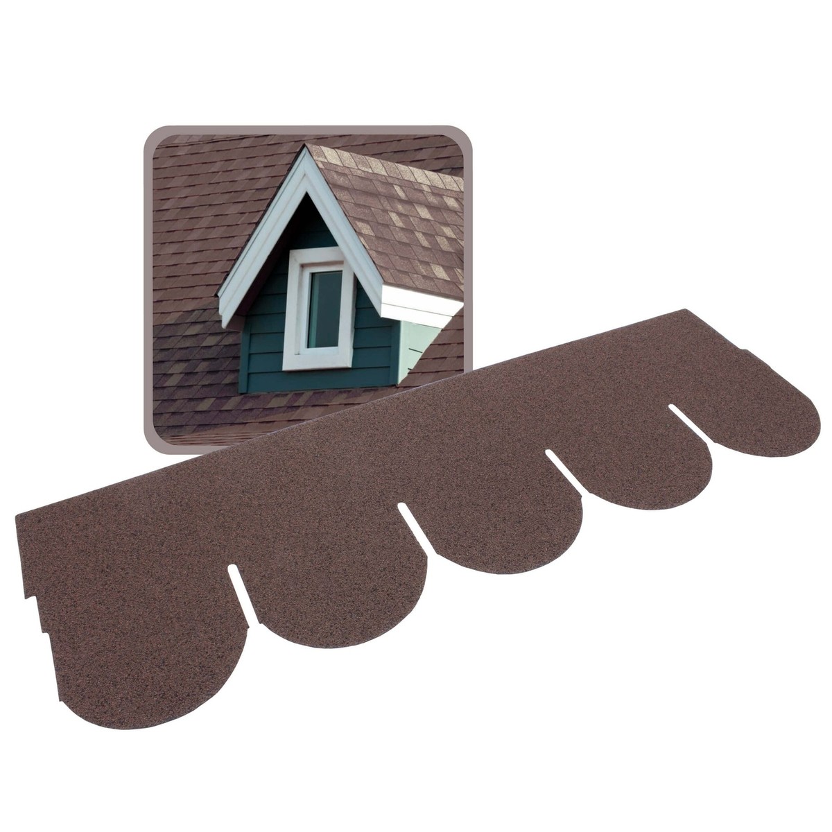 Fermaneve Per Tegola Marsigliese - Altezza 260mm, Colore Marrone (10 Pezzi) - Foto 7