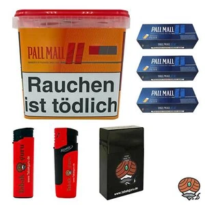 Pall Mall Allround Volumentabak Giga Box à 235g, 600 Blue Xtra Hülsen, Zubehör