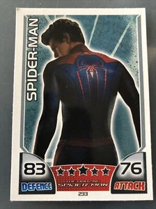 HERO ATTAX THE AMAZING SPIDERMAN MOVIE CARD INDIA EXCLUSIVE RARE #233 Topps - Picture 1 of 2
