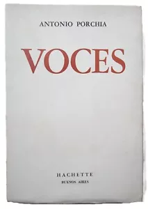 Porchia, Antonio - Voces - Edición revisada y aumentada - (1966) - SIGNED - Imagen 1 de 3