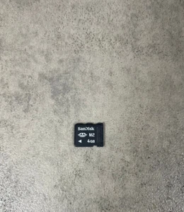 SanDisk M2 Karte 4GB - Memory Card - Speicherkarte - Memory Stick Micro - Bild 1 von 2