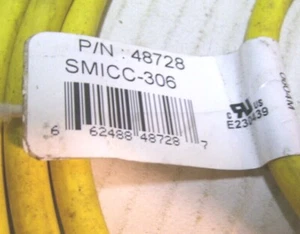 NEW BANNER SMICC-306 (48728) 3 COND MINI-STYLE QK SENSOR CABLE P2513 - Bild 1 von 4