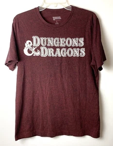 Dungeons & Dragons Red SS T-Shirt Youth L, Adult S Roll Playing D&D - Picture 1 of 7