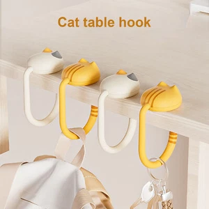 2pcs Cute Animal Bag Hanger Hook For Table Desk Purse Handbag Hook Holder - Picture 1 of 12