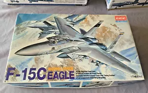 Academy McDonnell Douglas F-15C Eagle Fighter Airplane Plastic Model Kit 1/72 - Picture 1 of 3
