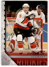 2005-06 Upper Deck Young Guns Dion Phaneuf Rookie #203 Calgary Flames