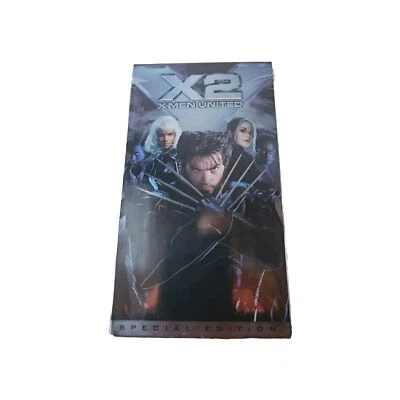 X2 X-Men United Special Edition  Factory Sealed VHS 2003 NEW  Foto 1 de 4