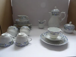 Hutschenreuther Maria Theresia Miramare Kaffeeservice für 6 Personen 21 Teile - Bild 1 von 11