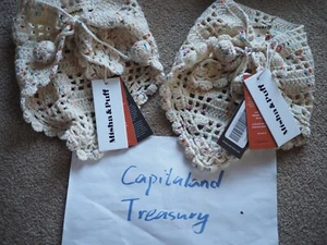 NWT Misha & Puff kid's Crochet Kerchief in Lolipop Confetti one size price for 1 - Picture 1 of 1