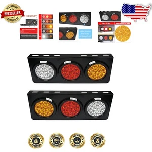 Waterproof LED Tail Lights for Trucks and Trailers, 48 High-Intensity Lights - Bild 1 von 10