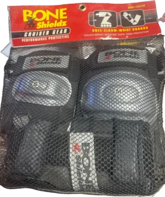 Protectores de muñeca Bone Shieldz Cruiser Gear 5050 Youth Bone Shields Foto 1 de 2