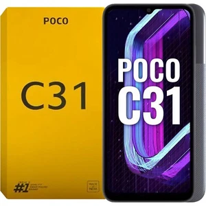 Xiaomi Poco C31 4G Black 32GB + 3GB Dual-SIM Factory Unlocked GSM NEW - Picture 1 of 4