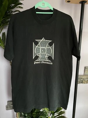 Vintage 1986 Powell Peralta Bones Brigade T Shirt L Tony Hawk 80s - Image 1 of 4