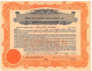 Oficina Social Helen Ray Hagner 1932 Washington D.C. El Libro Verde - Imagen 1 de 1