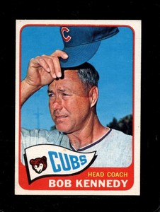 1965 TOPPS #457 BOB KENNEDY EX CUBS MG *X73463