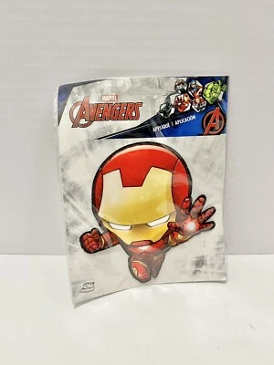 "Parche de tela Iron Man Avengers grande de 5"" Marvel Comics 2016 nuevo" Foto 1 de 3
