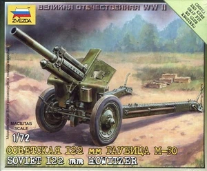 Obús soviético Zvezda 1/72 6122 Segunda Guerra Mundial 122 mm (M-30) - Imagen 1 de 3