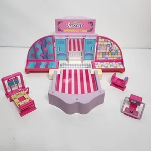 Vintage 1985 Galoob Sweet Secrets Workout Time Playset Hong Kong INCOMPLETE - Picture 1 of 17