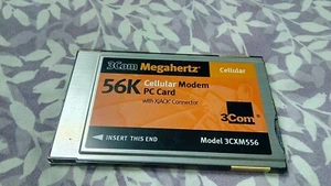 Módem celular 3Com Megahertz 56K tarjeta de PC modelo 3CXM556 XJACK - Imagen 1 de 2