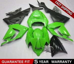 Injection Green Bodywork Fairing Kit Fit for KAWASAKI NINJA ZX 10R 2004 2005 ABS - Picture 1 of 2