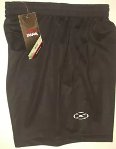 Pantalones Cortos de la Liga Juvenil de Fútbol Xara ¡¡¡nuevos con Etiquetas Juventud!!! ¡¡¡Nuevo con etiquetas!!! NEGRO - Imagen 1 de 5