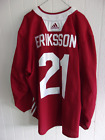 ARIZONA COYOTES Loui Eriksson worn red #21 practice jersey from 2021 preseason