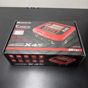 Hitec HRC44254 X4 AC Pro Four Port AC/DC Multicharger (6S/10A/200W AC, 300W DC) - Bild 1 von 5