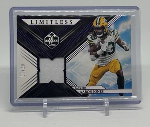 2022 Panini Limited Aaron Jones Limitless Materials /10 #LM-AJO Green Bay - Picture 1 of 2