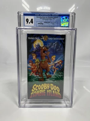 VHS (1998) - Scooby-Doo on Zombie Island - Brand New Sealed Slipcover - CGC 9.4 - Image 1 of 4