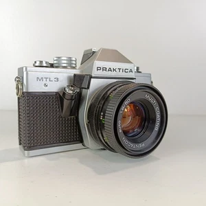 Praktica MTL 3 analoge Spiegelreflexkamera 35 mm mit Pentacon Auto 50 mm F1.8 Objektiv  - Bild 1 von 12