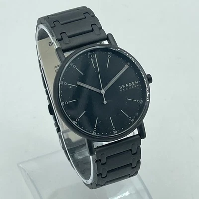 SKAGEN Mens Watch Black Stainless Steel 40mm Signature SKW6914 Minimalist NEW - Image 1 of 4