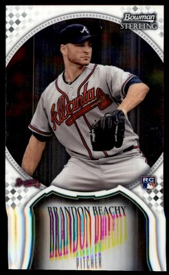 2011 Bowman Sterling Brandon Beachy Auto Atlanta Braves #16 - Image 1 of 2