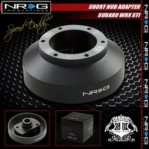 FOR 02-11 IMPREZA WRX/STI GD GG GR NRG STEERING WHEEL 6-HOLE HUB ADAPTOR KIT - Picture 1 of 1
