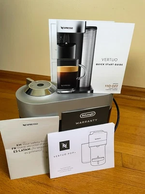 Nespresso Coffee Machine De'Longhi. ENV95S. Included 40 Coffee Pods - Image 1 of 4