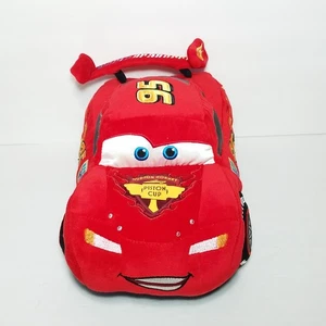 Disney Store Exclusive Cars Lightning McQueen Plush Toy 13" Pixar Red Race Car - Picture 1 of 9