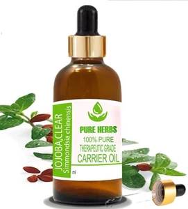 Aceite portador Simmondsia Chinensis 100 % puro y natural transparente de hierbas puras aU1 - Imagen 1 de 62