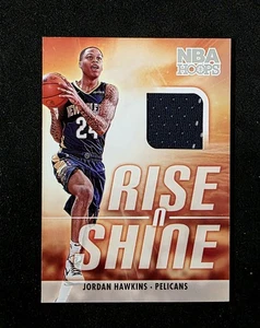 2023-24 Hoops #RS-HAW Jordan Hawkins Rise n Shine Memorabilia - Bild 1 von 2