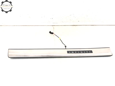 Infiniti Q70 Q70L 2015-2019 conductor izquierdo umbral puerta delantera placa de desgaste OEM Foto 1 de 4